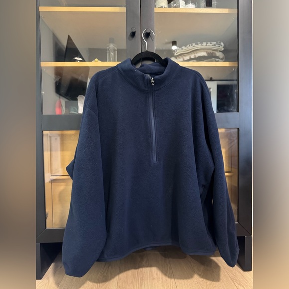 Lululemon Fleece Oversized Half Zip- True Navy